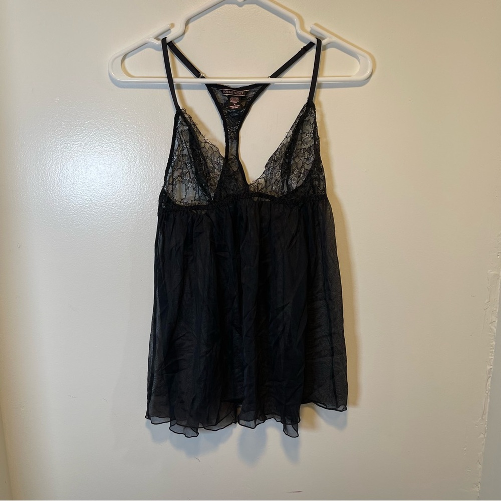 Victoria's‎ Secret Elegant Black Lace top women’s size medium